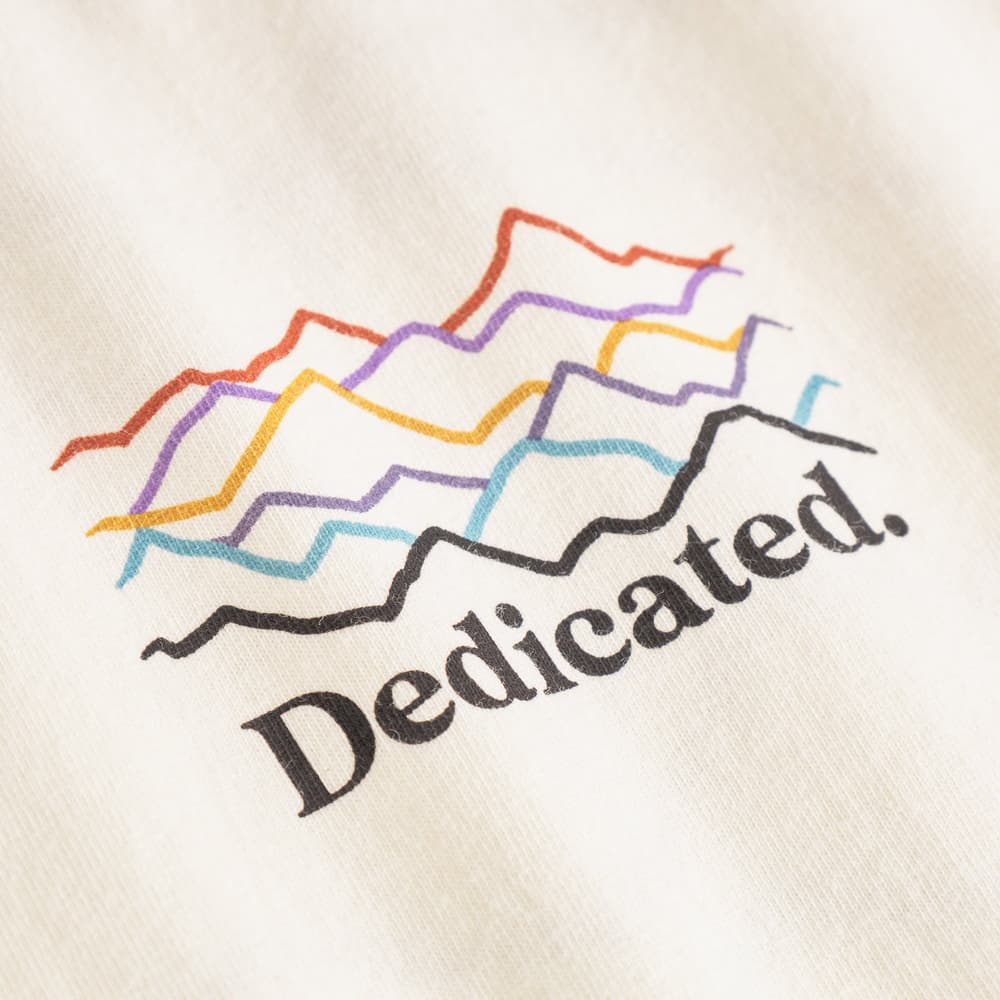 T-shirt Stockholm Line Mountains Logo Off-White