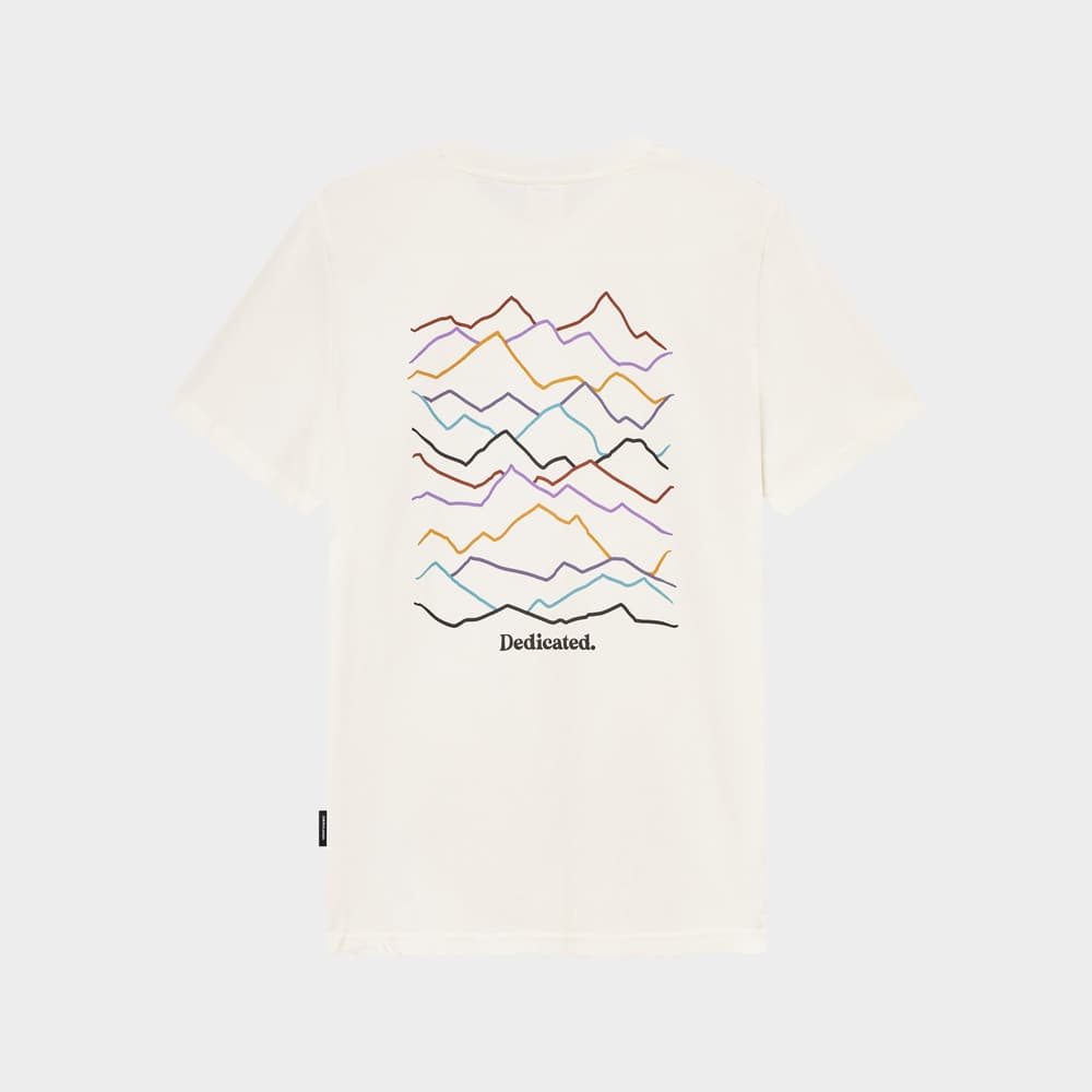 T-shirt Stockholm Line Mountains Logo Off-White