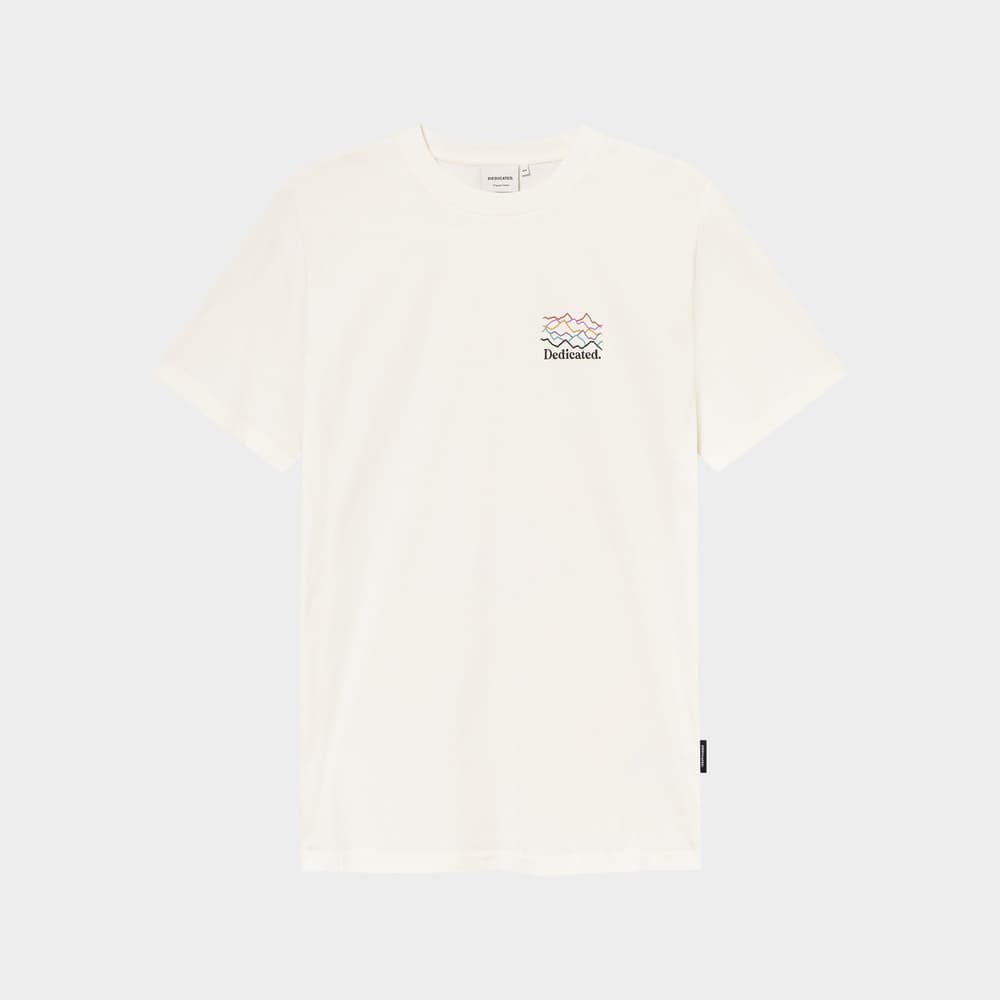 T-shirt Stockholm Line Mountains Logo Off-White
