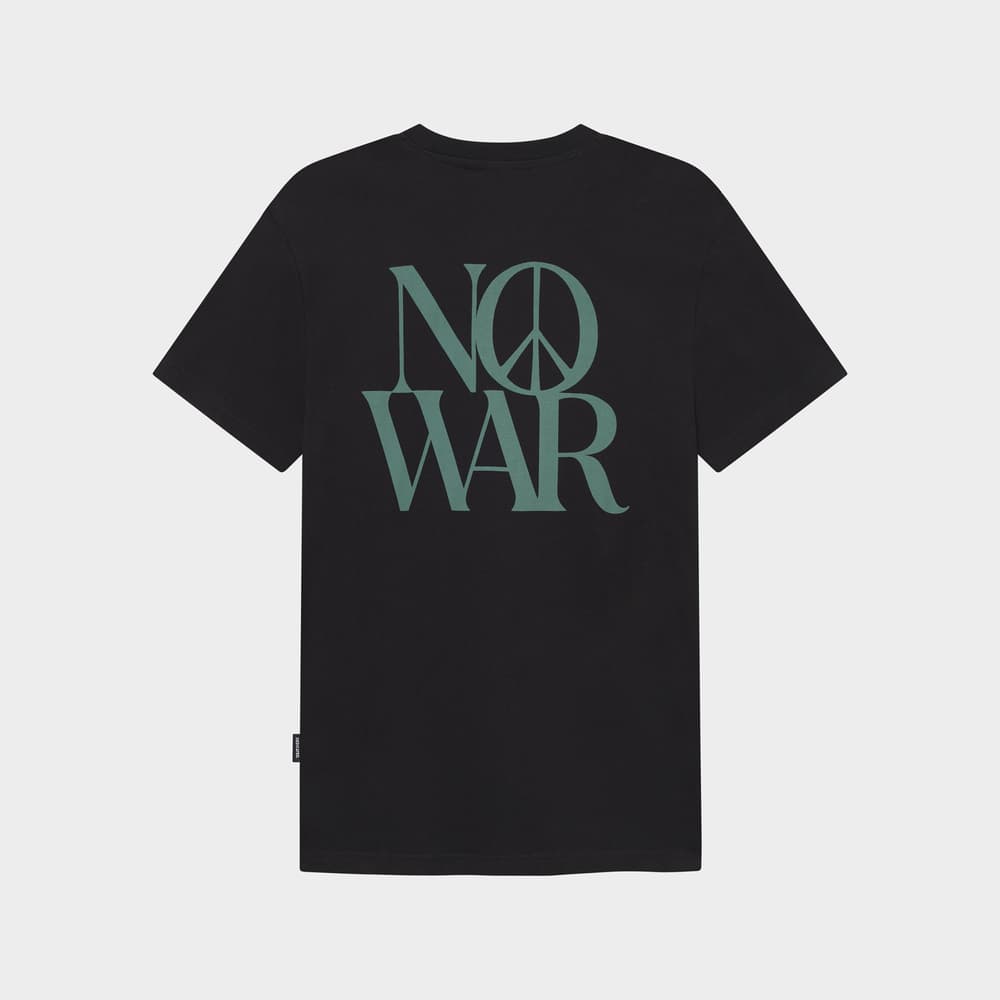 T-shirt Stockholm No War Black