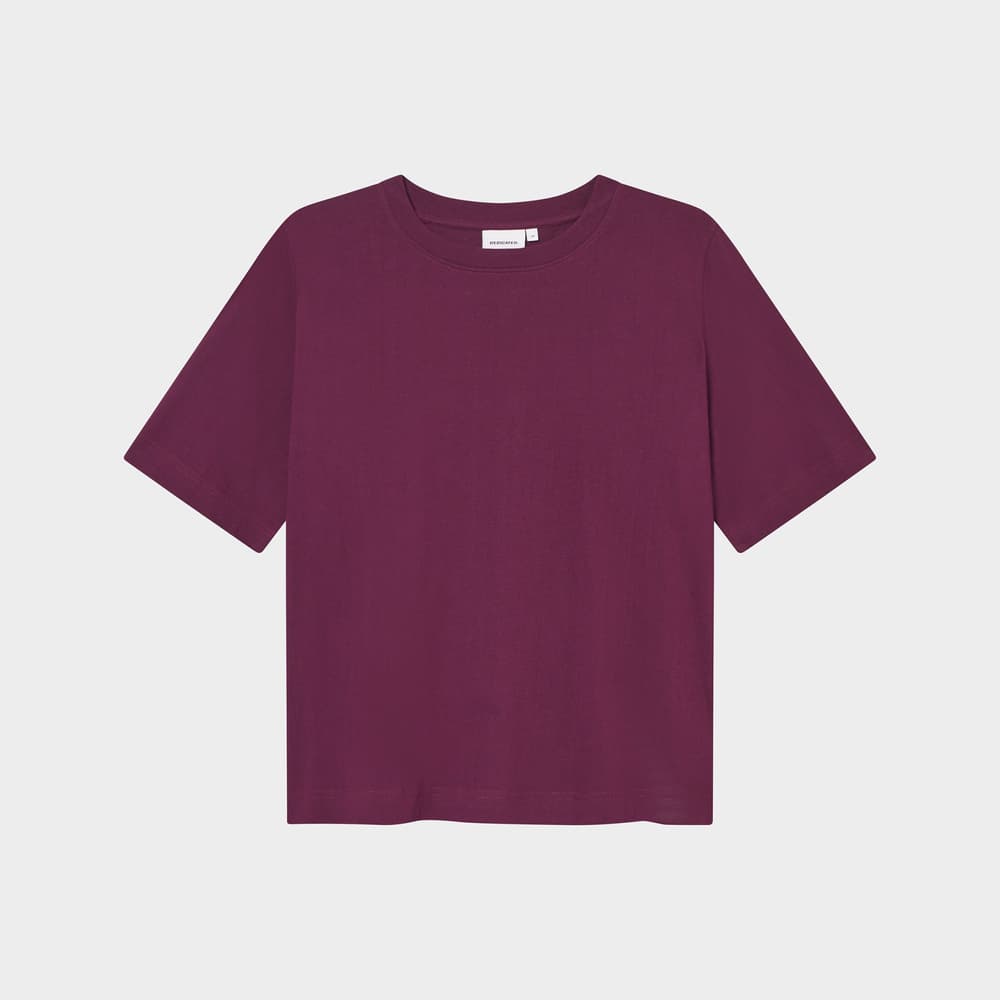 T-shirt Vadstena Base Fig Red