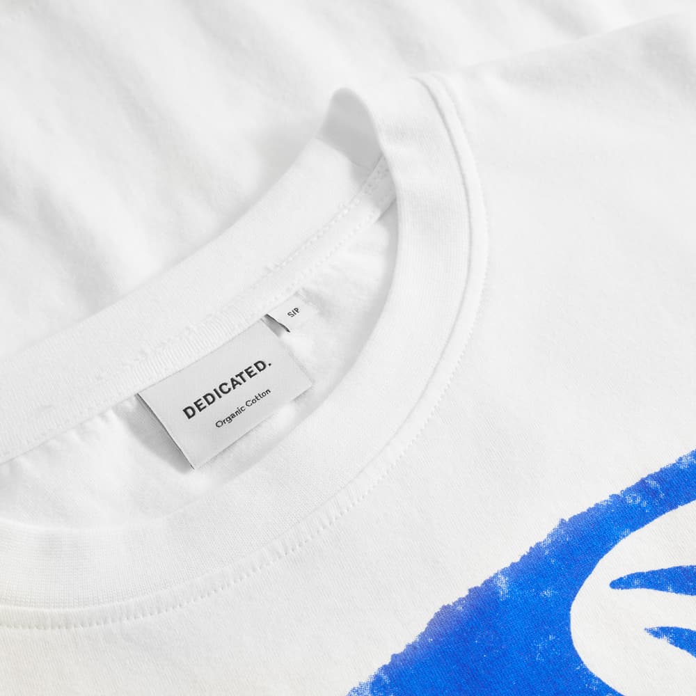 T-shirt Vadstena Foal with Birds White