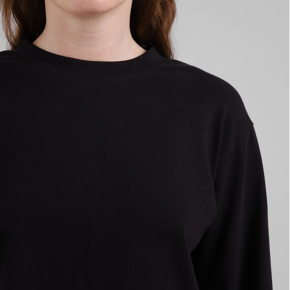 T-shirt Long Sleeve Vreta Black