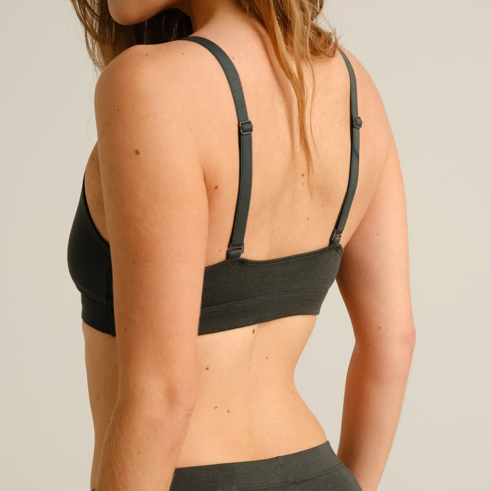 Soft Bra Junsele Dark Green