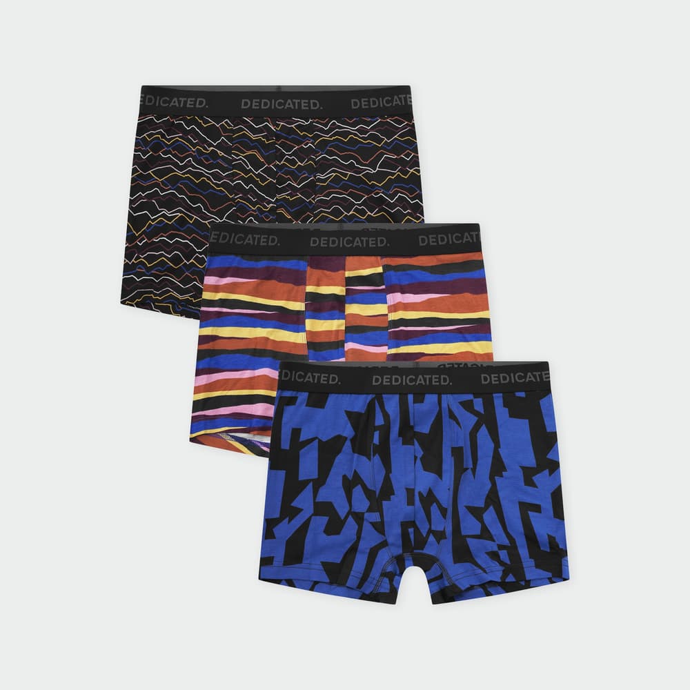 Boxer Briefs Kalix Abstract 3-pack Multi Color