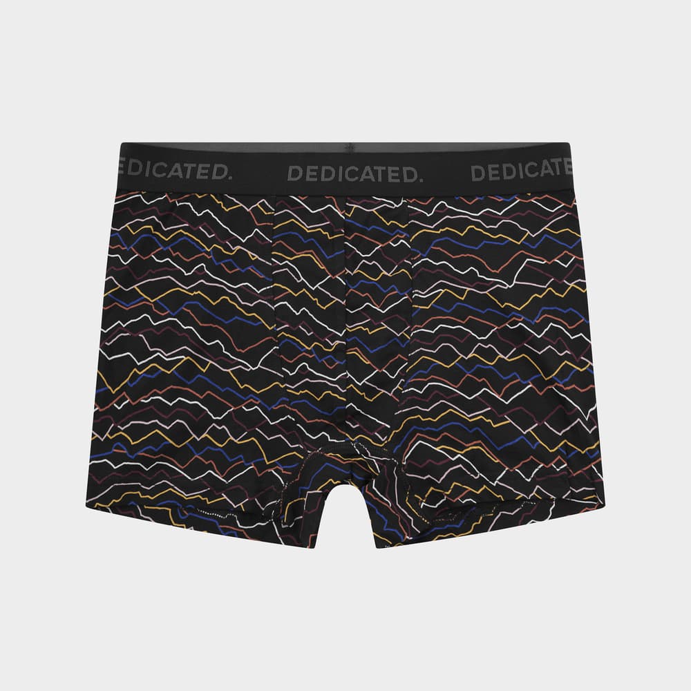 Boxer Briefs Kalix Line Mountain Black