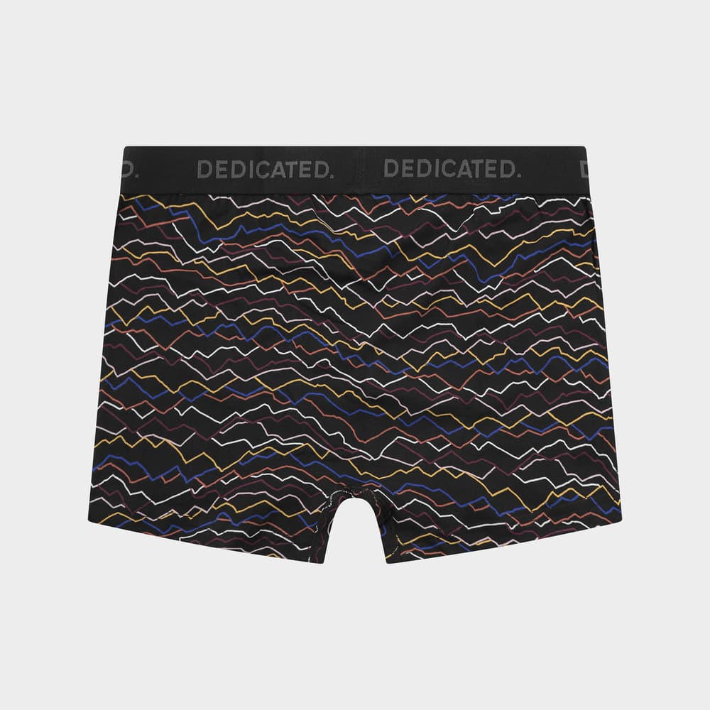 Boxer Briefs Kalix Line Mountain Black