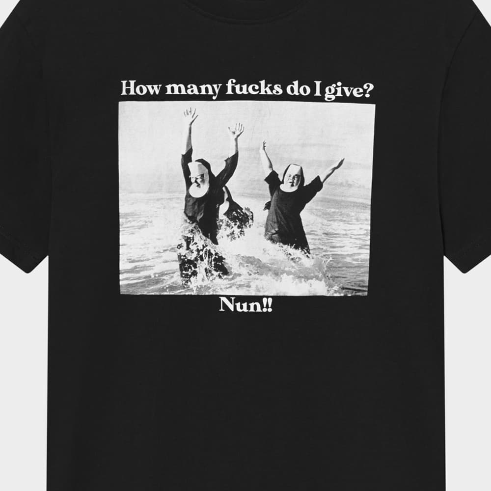 T-shirt Stockholm Nun Given Black