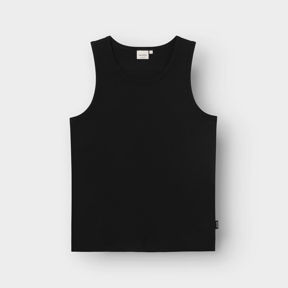 Rib Tank Top Forsa Black