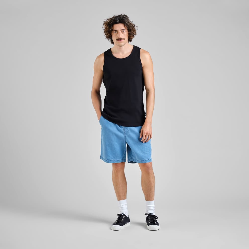 Rib Tank Top Forsa Black