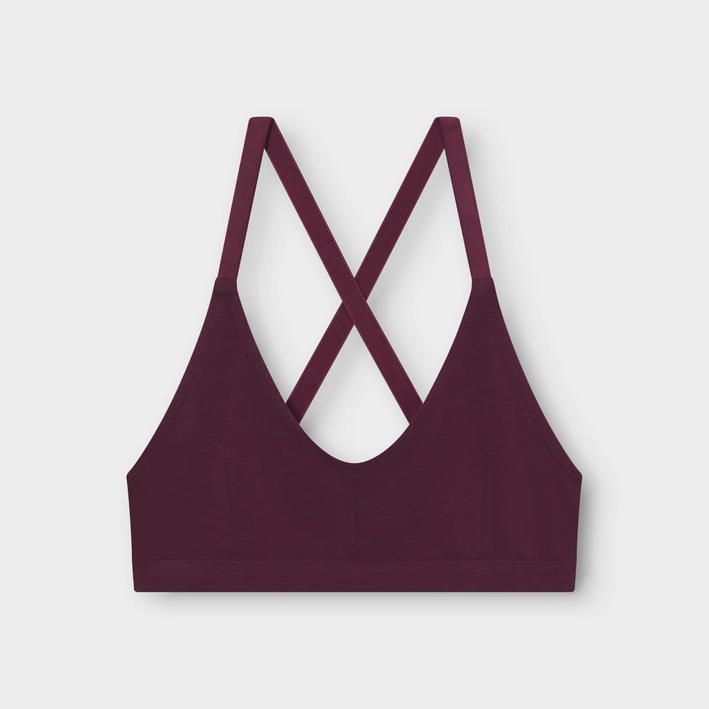 Soft Bra Junsele Fig Red