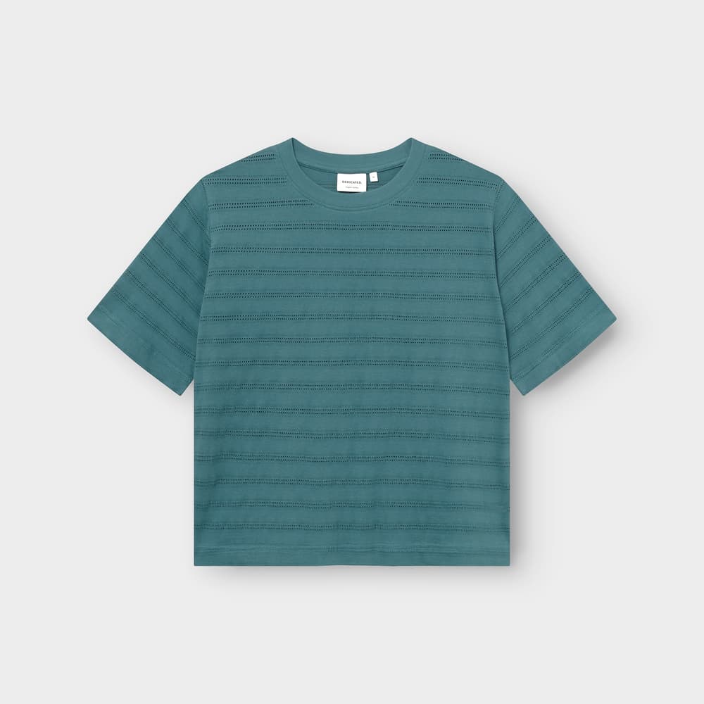 T-shirt Vadstena Lace Mediterranea Green