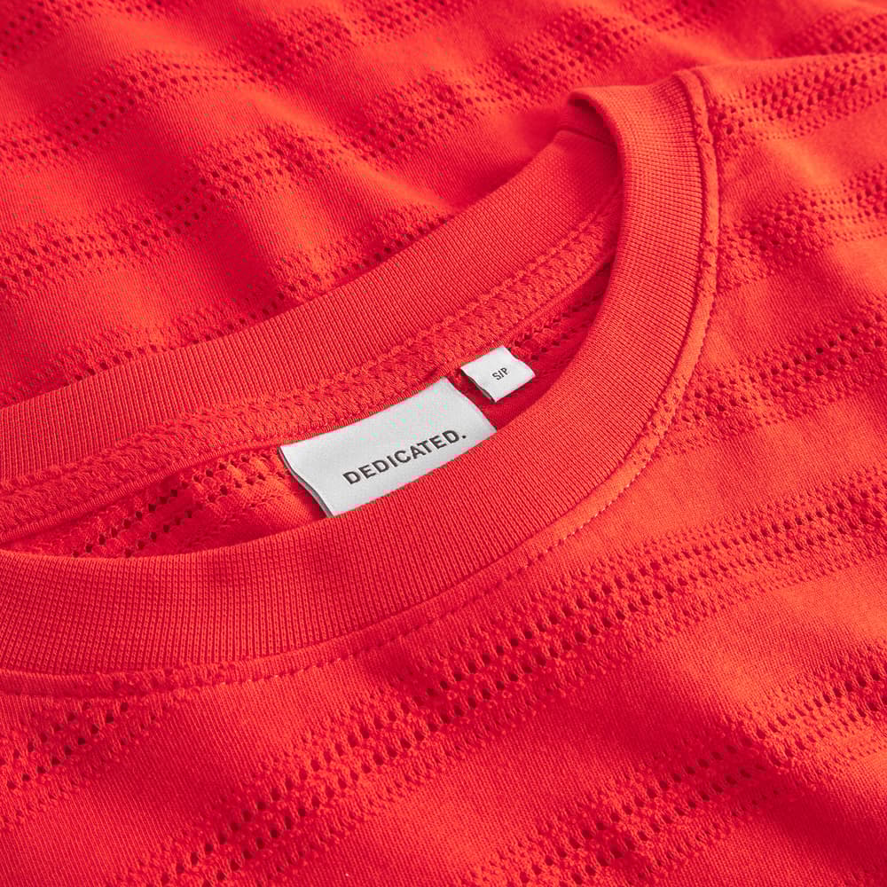 T-shirt Vadstena Lace Grenadine Red