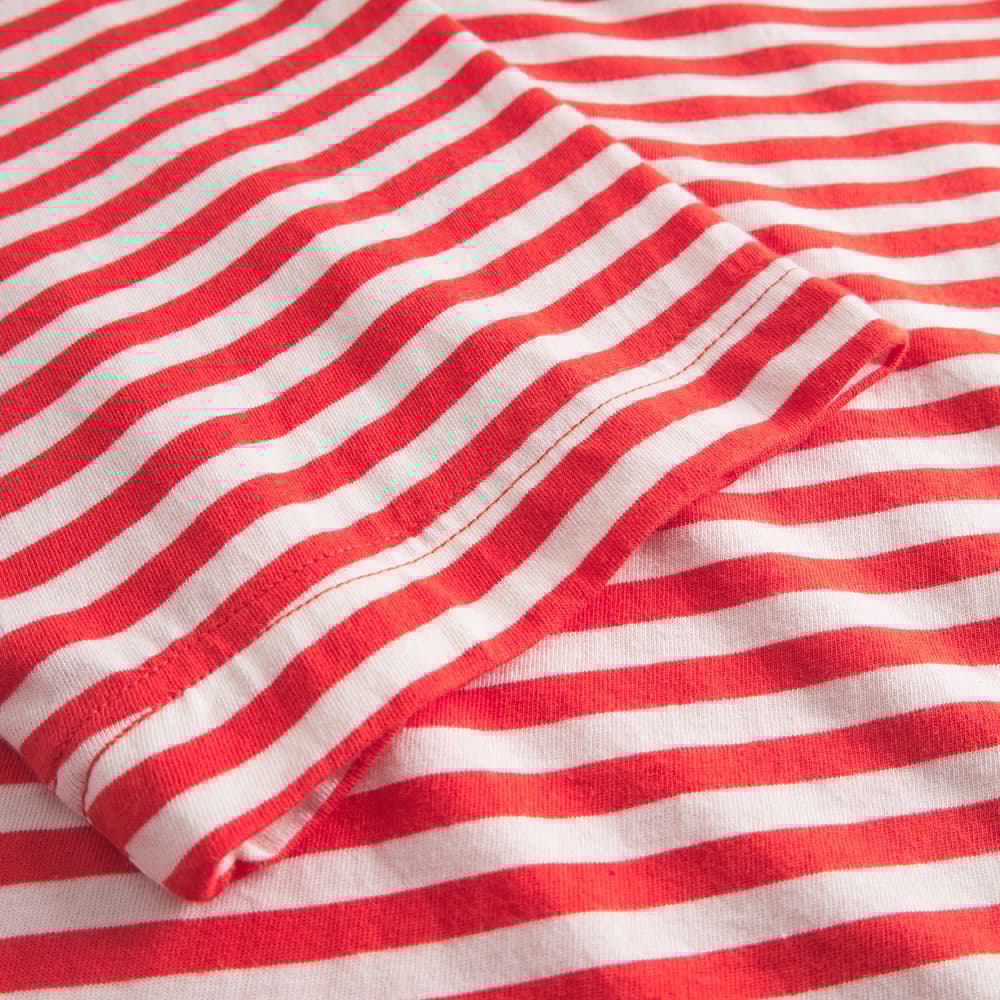 T-shirt Vadstena Stripes Grenadine Red