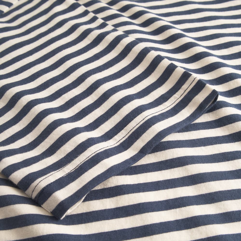T-shirt Vadstena Stripes Insignia Blue