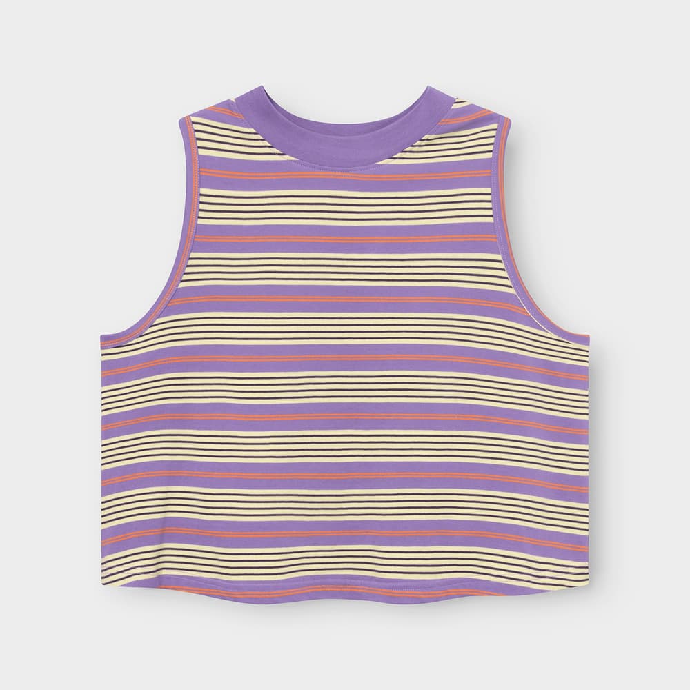Top Namsos Retro Stripe Haze Purple
