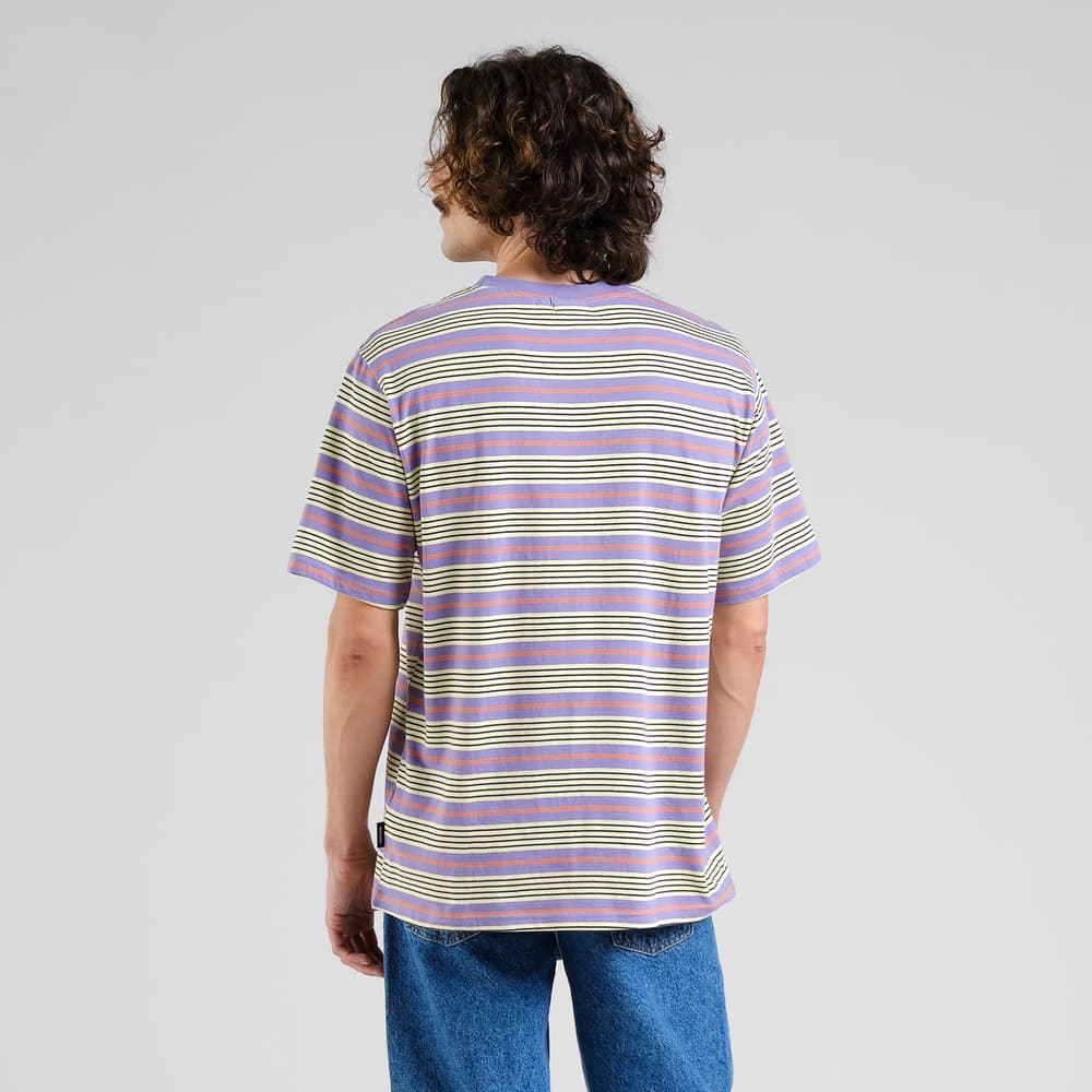 T-shirt Gustavsberg Retro Stripe Haze Purple