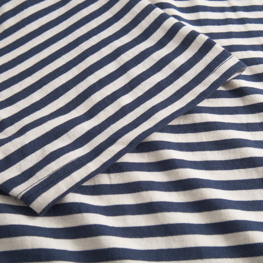 T-shirt Stockholm Stripes Insignia Blue