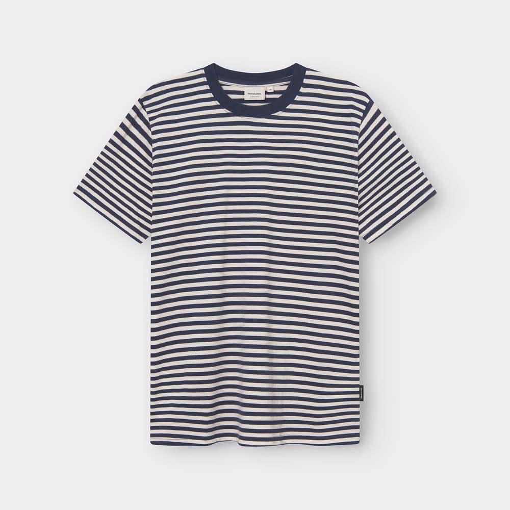 T-shirt Stockholm Stripes Insignia Blue