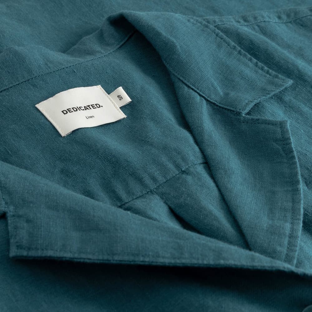 Shirt Torup Linen Mediterranea Green