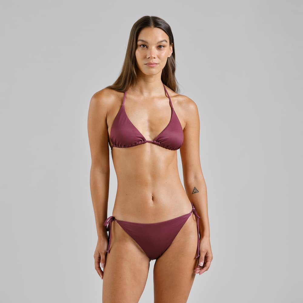 Bikini Bottom Gopa Burgundy