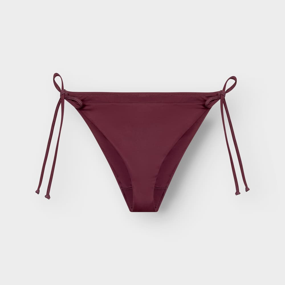 Bikini Bottom Gopa Burgundy