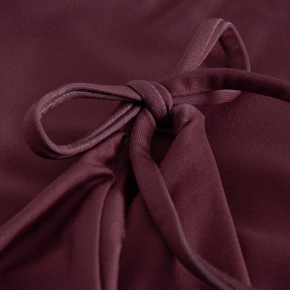 Bikini Bottom Gopa Burgundy