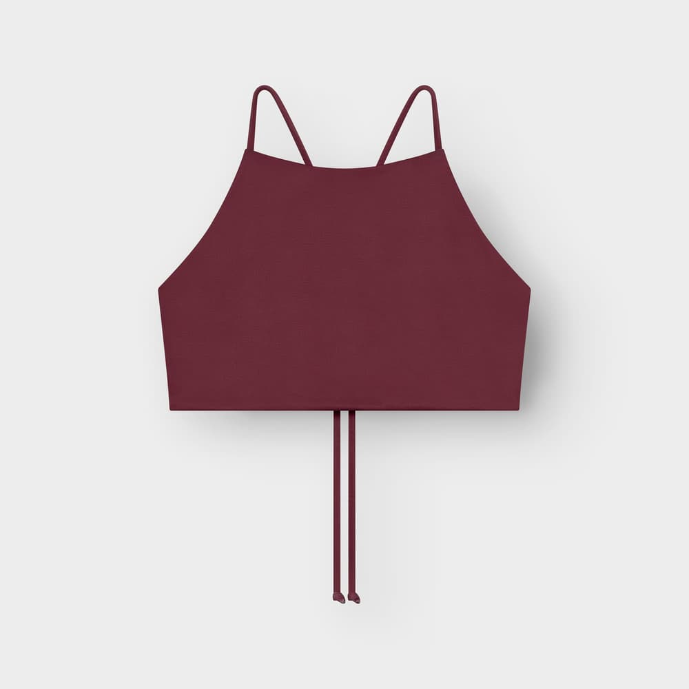 Bikini Top Orust Burgundy