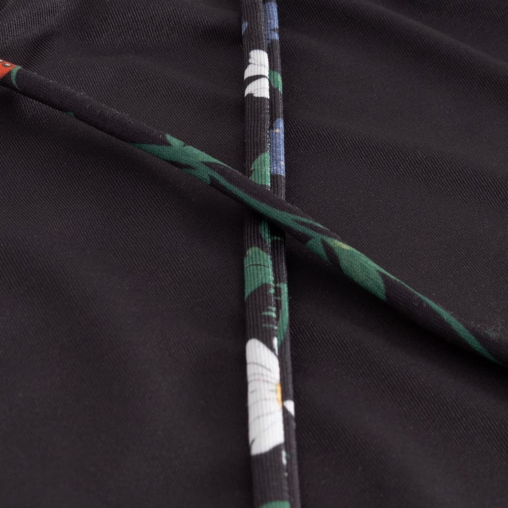 Bikini Top Orust Strawberry Field Black