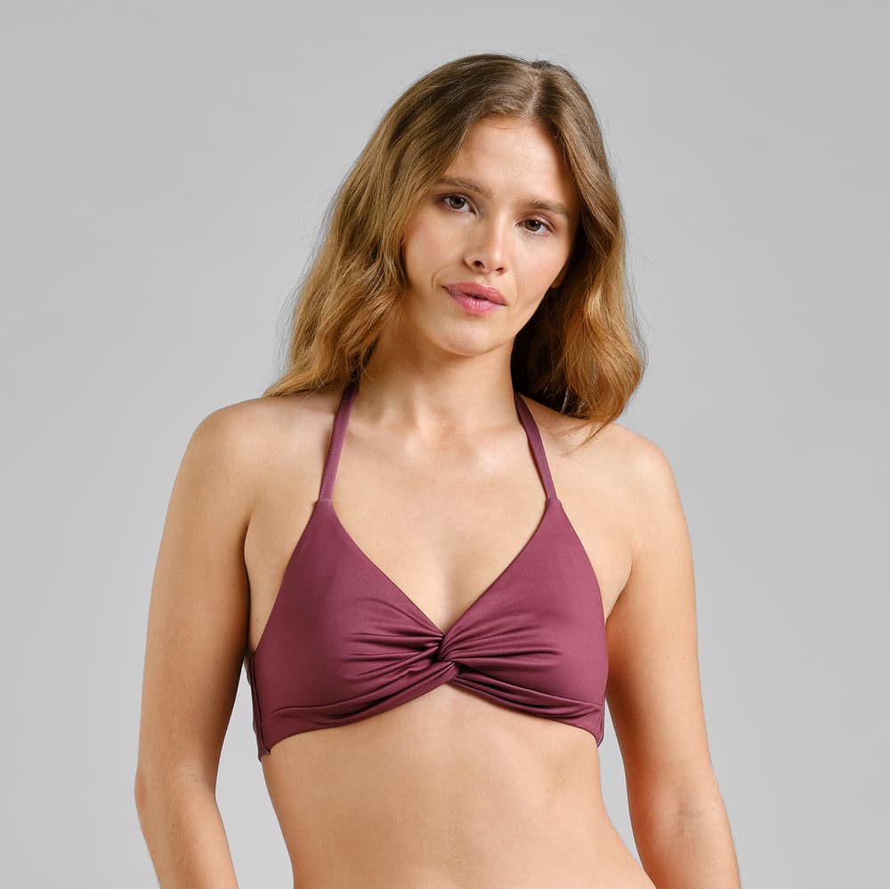Bikini Top Gullholma Burgundy