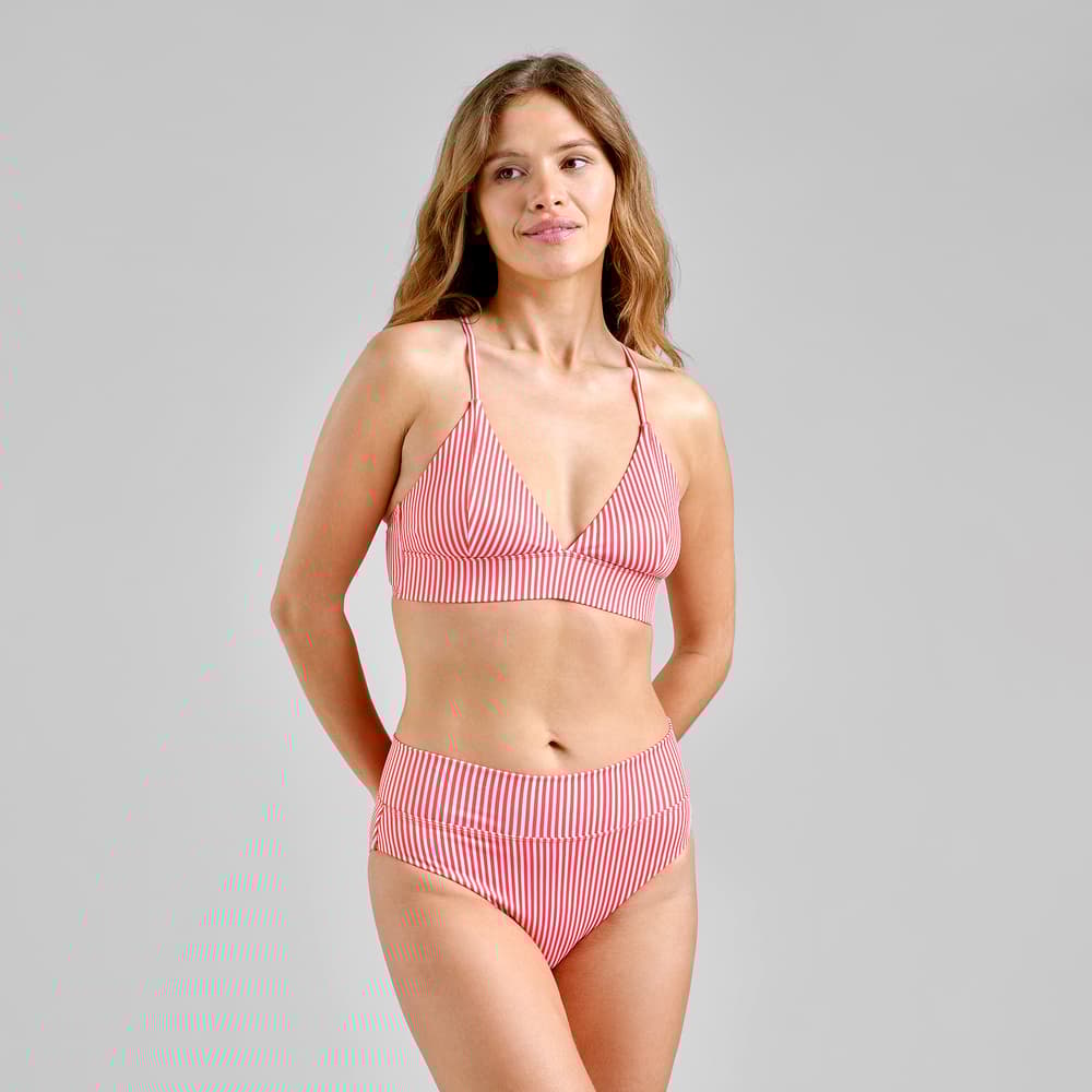 Bikini Pants Slite Thin Stripe Grenadine Red