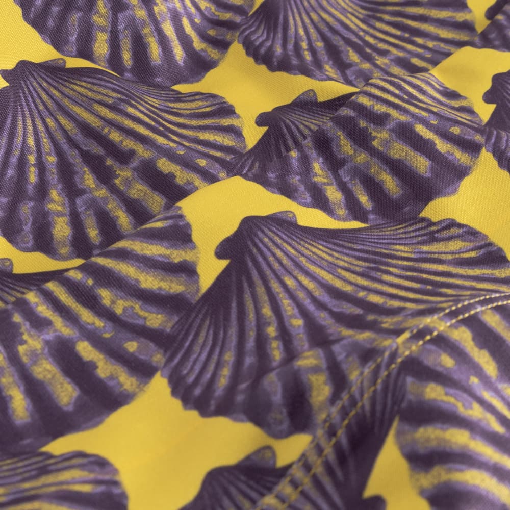 Bikini Pants Slite Seashell Multi Color