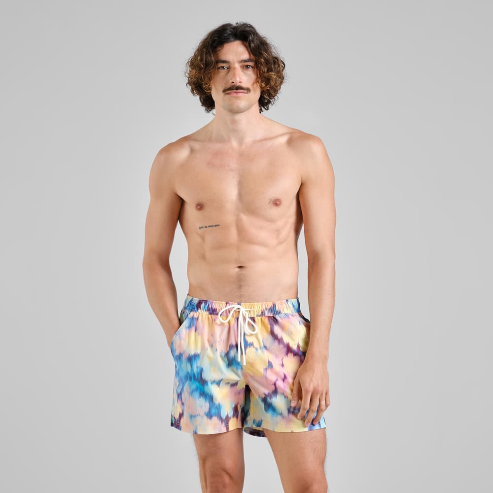 Swim Shorts Birka Ikat Field Multi Color
