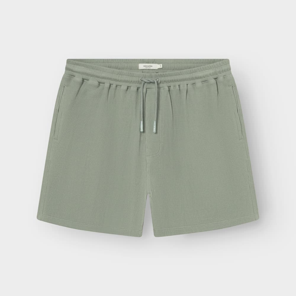 Shorts Essingen Waffle Iceberg Green