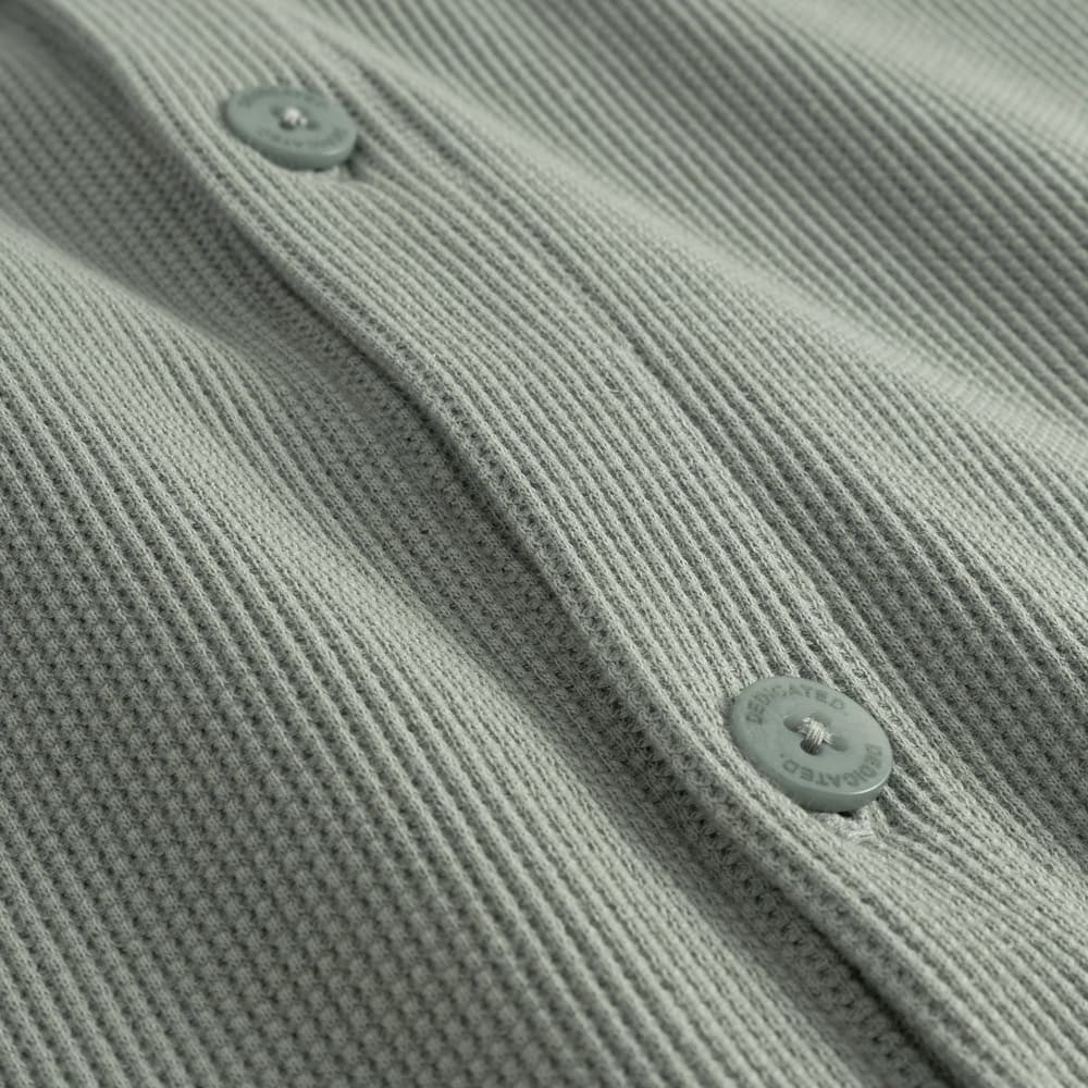 Shirt Falkvik Waffle Iceberg Green