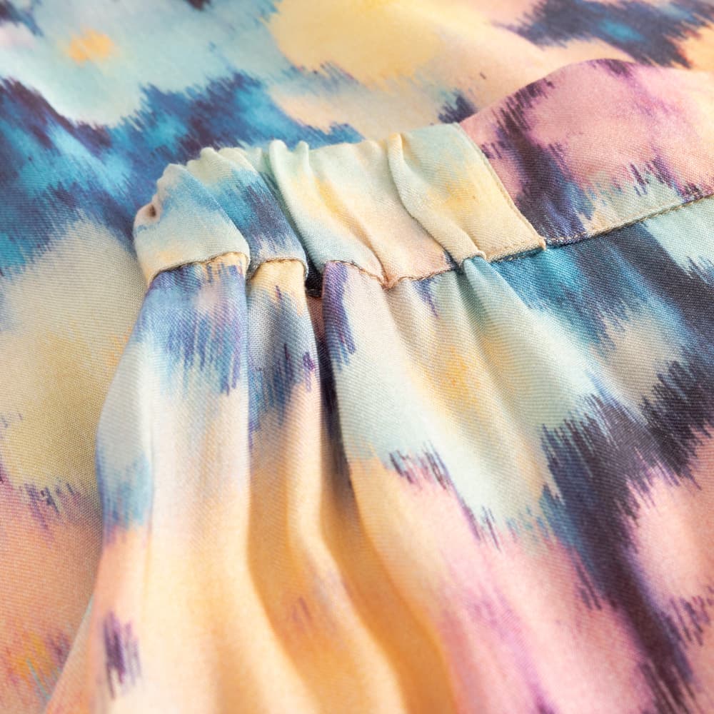Skirt Viken Ikat Field Multi Color