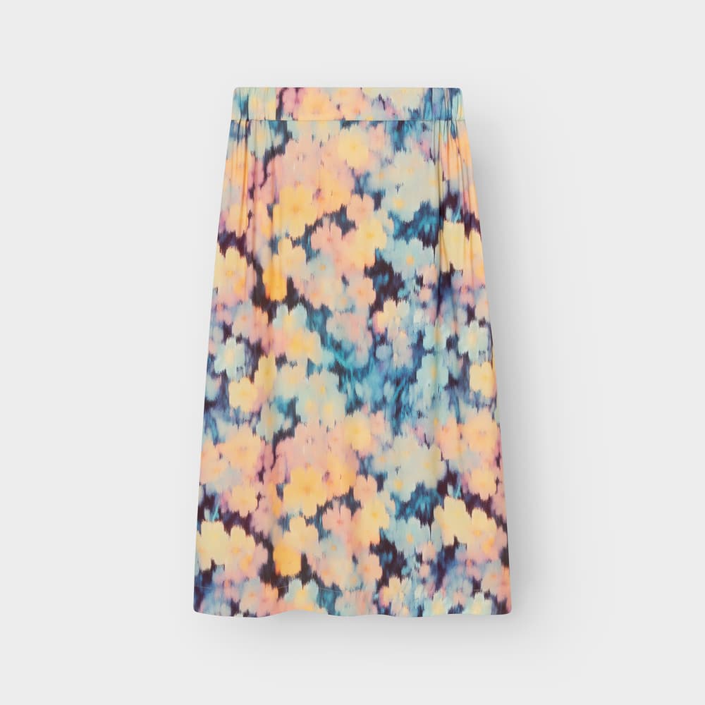 Skirt Viken Ikat Field Multi Color