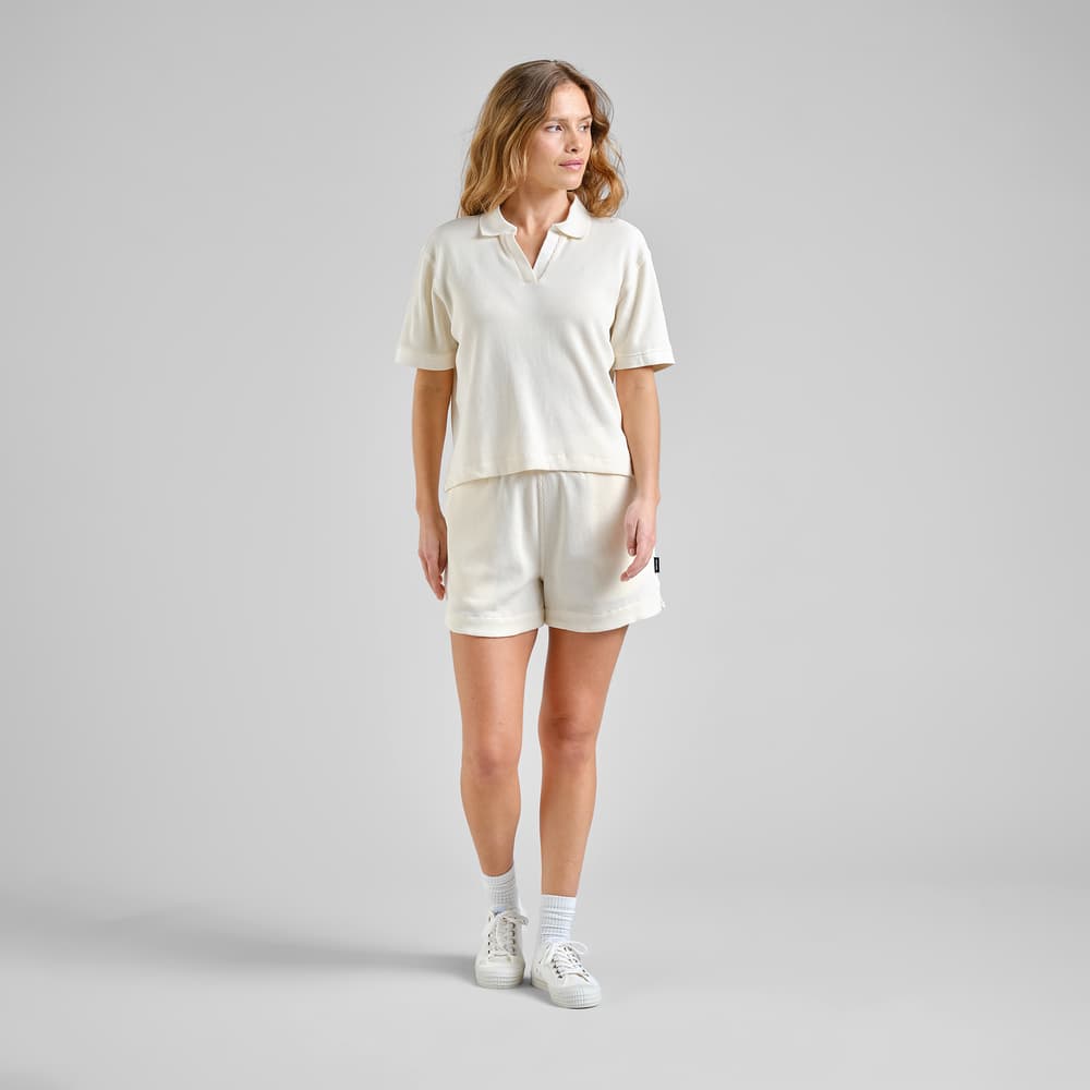 Top Nykil Waffle Off-White