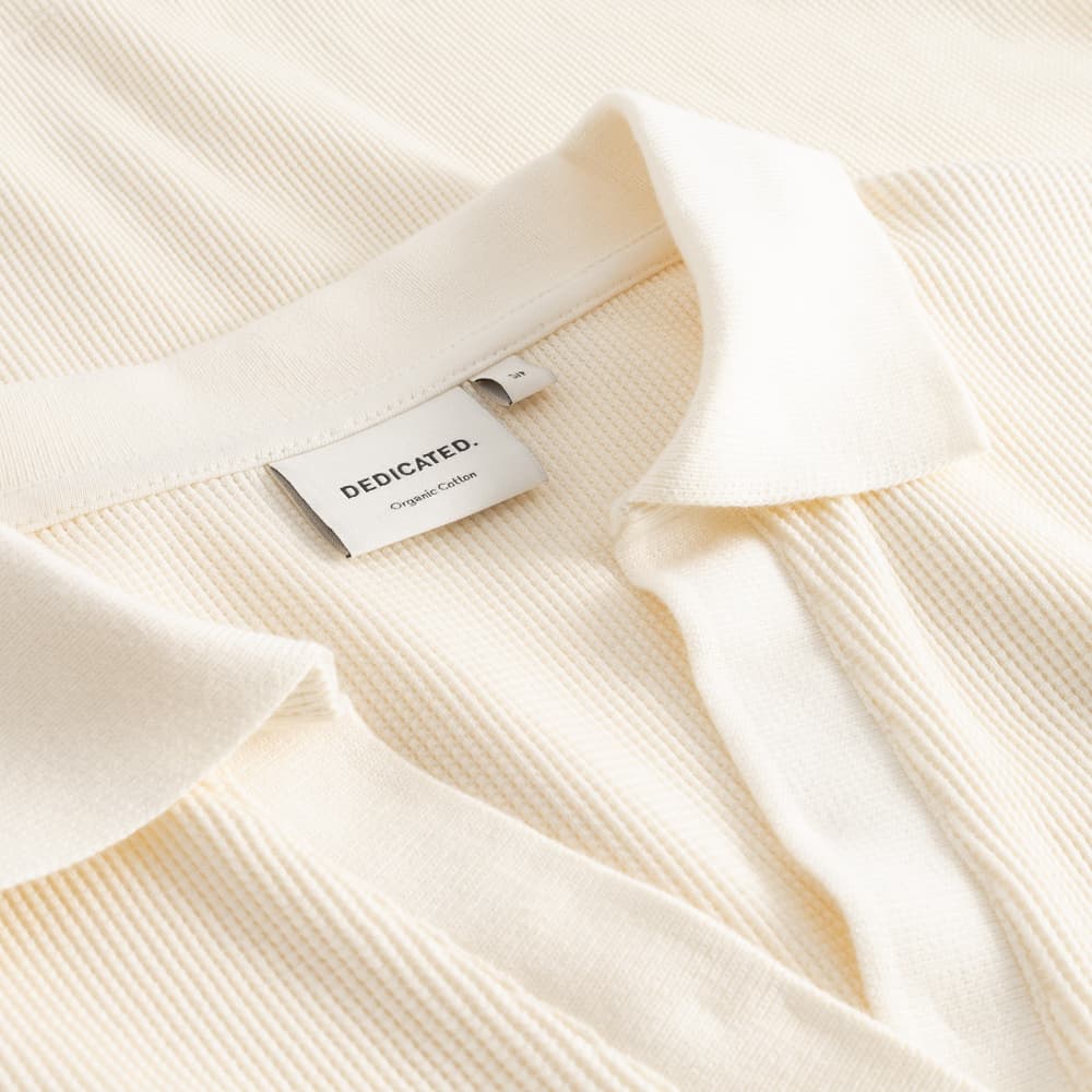 Top Nykil Waffle Off-White