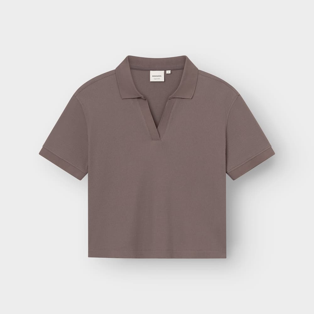 Top Nykil Waffle Sparrow Brown