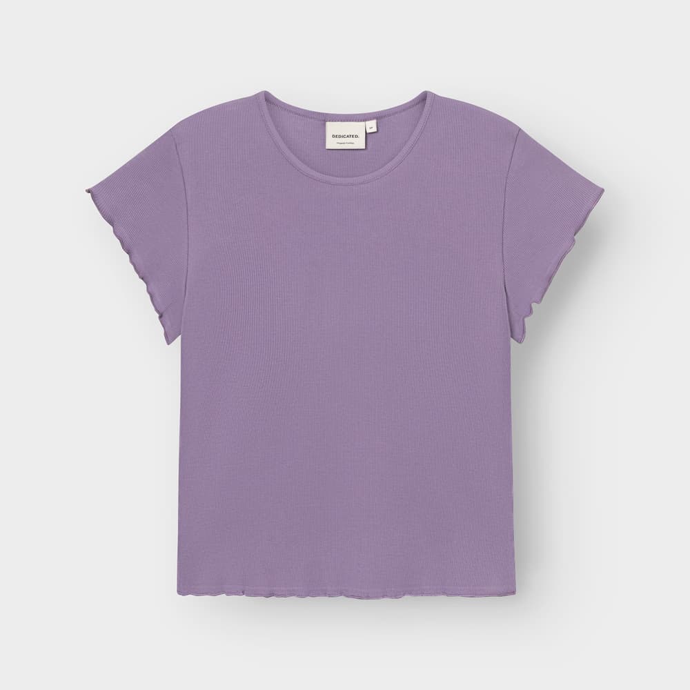 Rib Top Ven Haze Purple