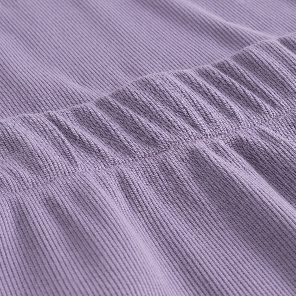 Rib Skirt Kvarnvik Haze Purple