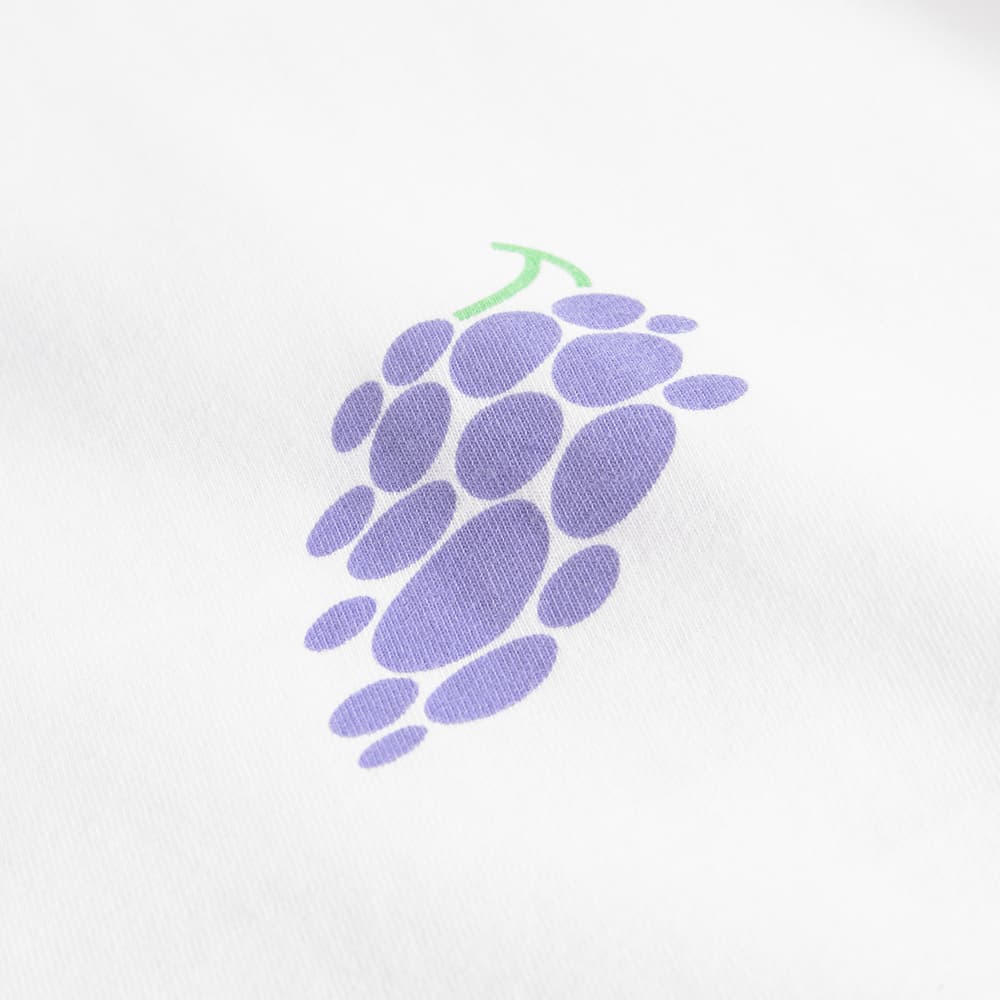 T-shirt Stockholm Dedicated Grapes White