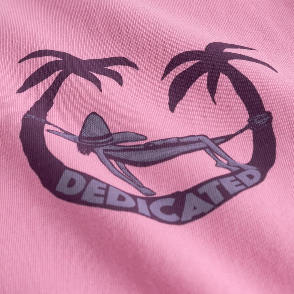 T-shirt Stockholm Dedicated Hammock Moonlite Pink