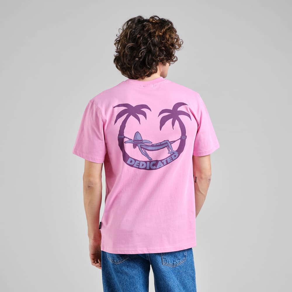 T-shirt Stockholm Dedicated Hammock Moonlite Pink