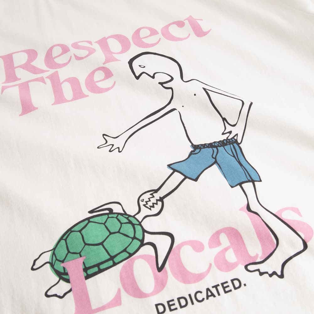 T-shirt Stockholm Respect The Locals Off-White