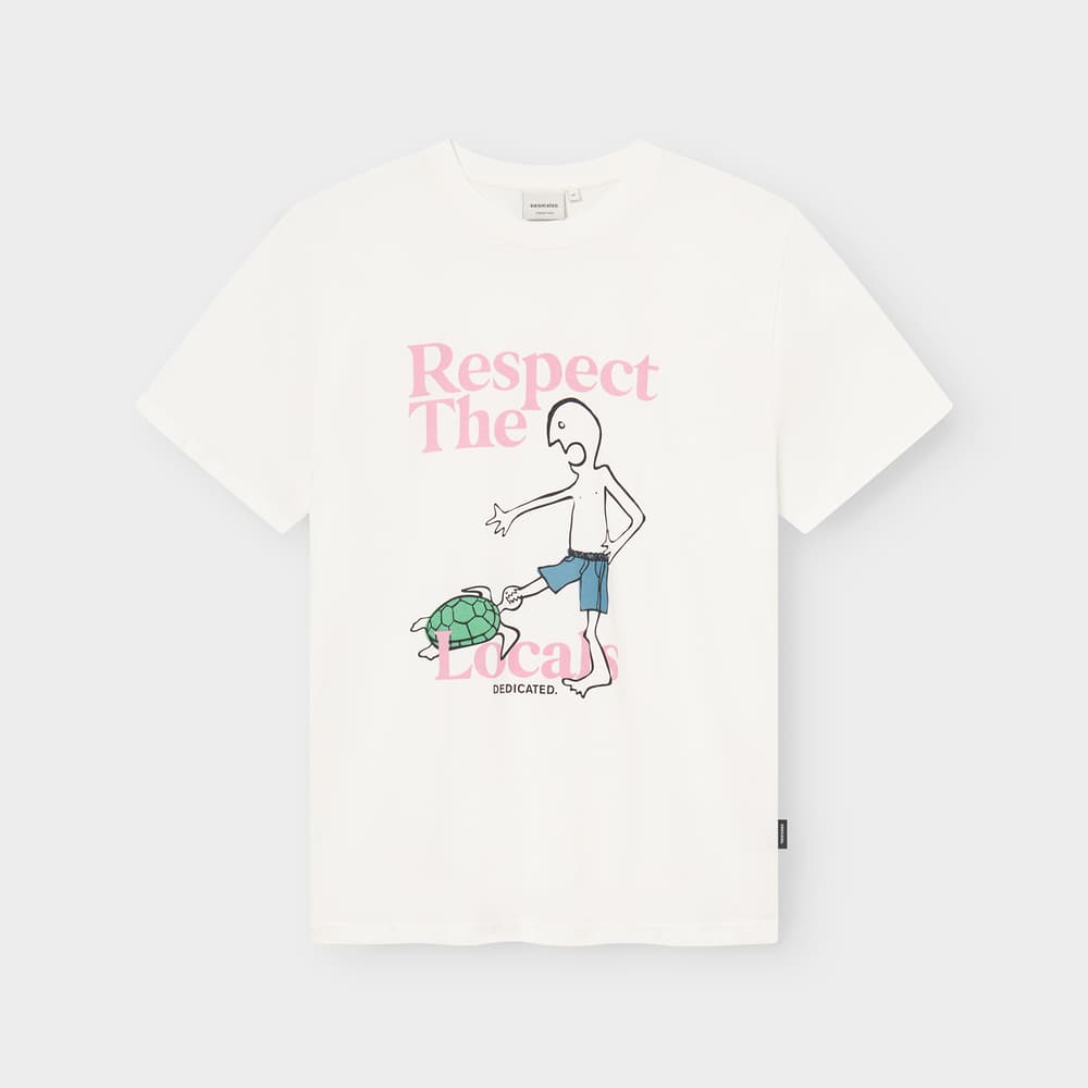 T-shirt Stockholm Respect The Locals Off-White