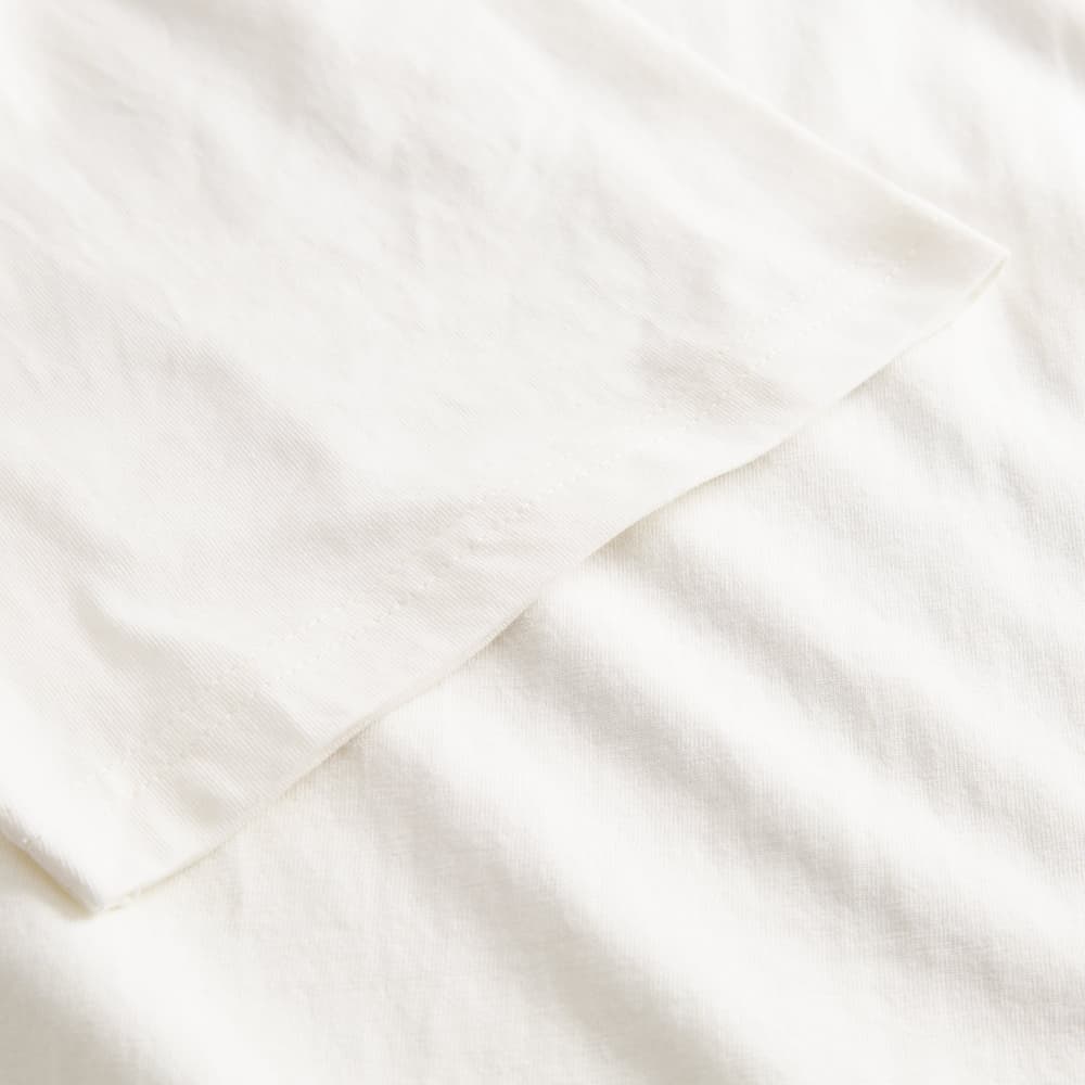 T-shirt Stockholm Support Line Wave Off-White