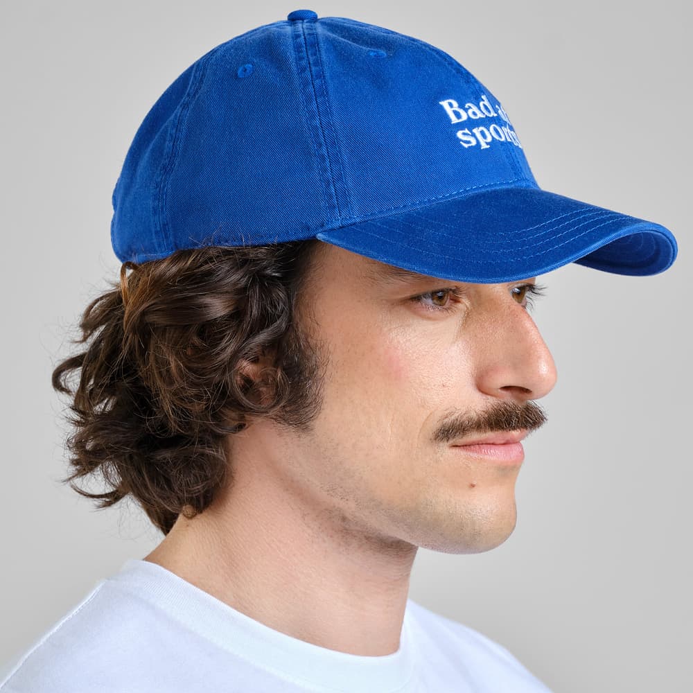 Soft Cap Slussen Bad at Sports Royal Blue