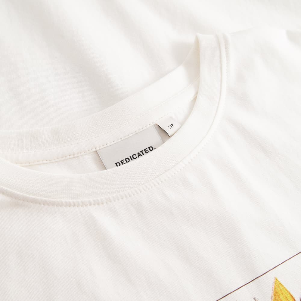 T-shirt Visby Printed Sunflowers Off-White